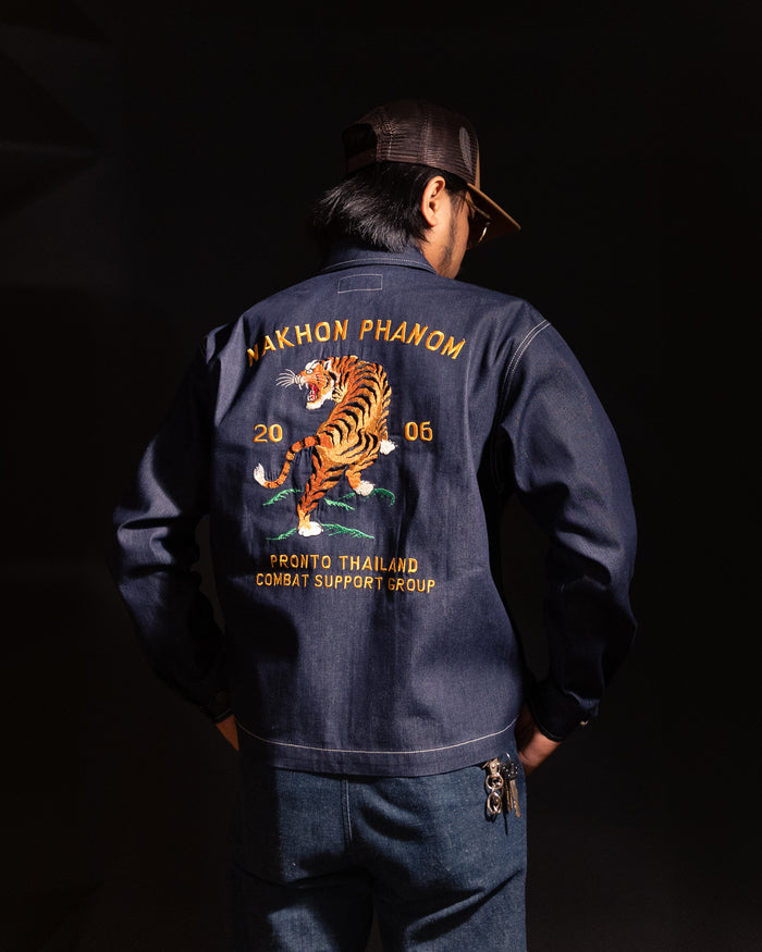 Souvenir jacket Nakhon Phanom - DENIM