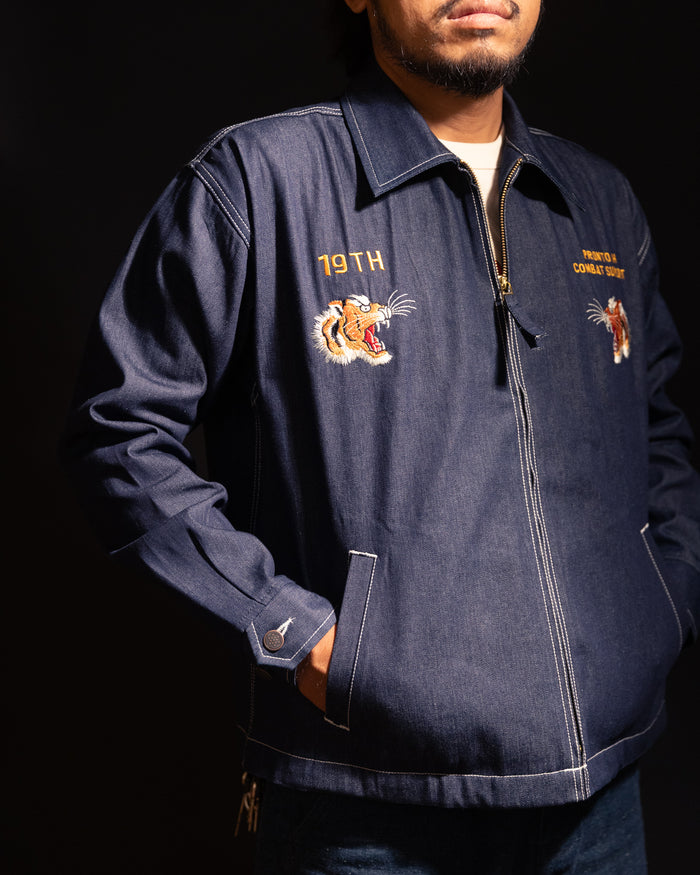 Souvenir jacket Nakhon Phanom - DENIM