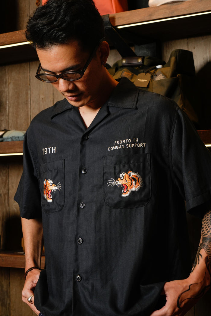 Souvenir Shirt Nakhon Phanom - Black HBT