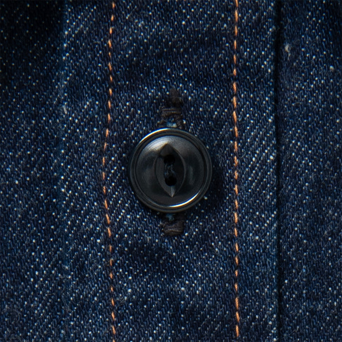 SP-093 45th Ishikawadai denim work shirt  - INDIGO