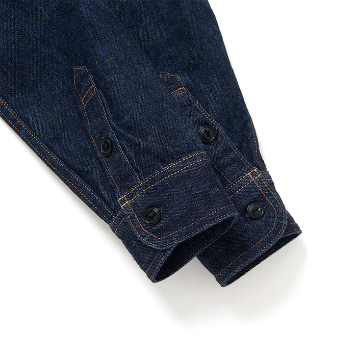 SP-093 45th Ishikawadai denim work shirt  - INDIGO
