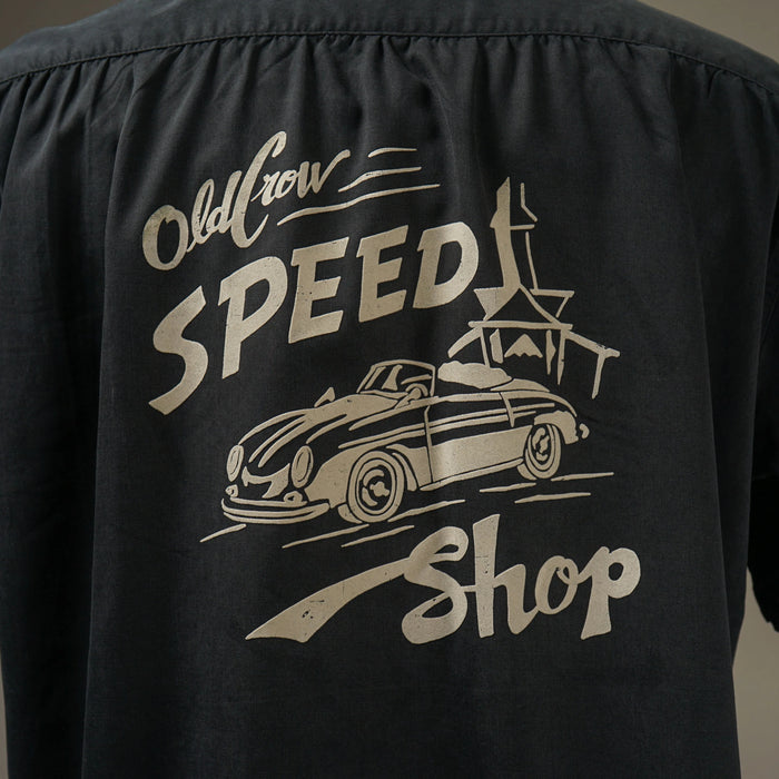 SPEED SHOP - S/S WORK SHIRTS - BLACK