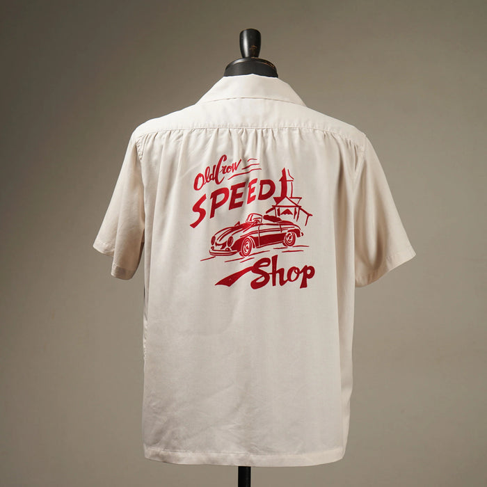 SPEED SHOP - S/S WORK SHIRTS - IVORY