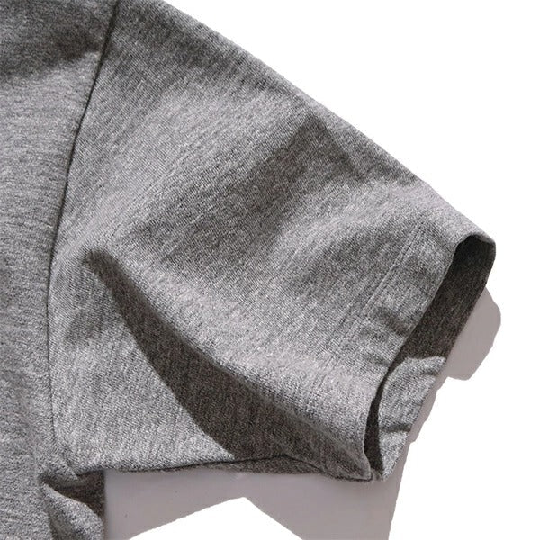 SS79544 S/S SLUB YARN T-SHIRT CAFÉ LA PAISANO - H.GRAY