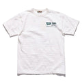 SS79545 S/S SLUB YARN T-SHIRT BOB'S - WHITE