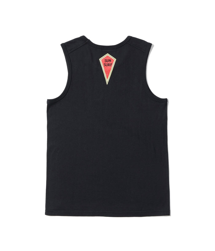 SS79571 SUNSURF COOLMAX® TANKTOP - BLACK