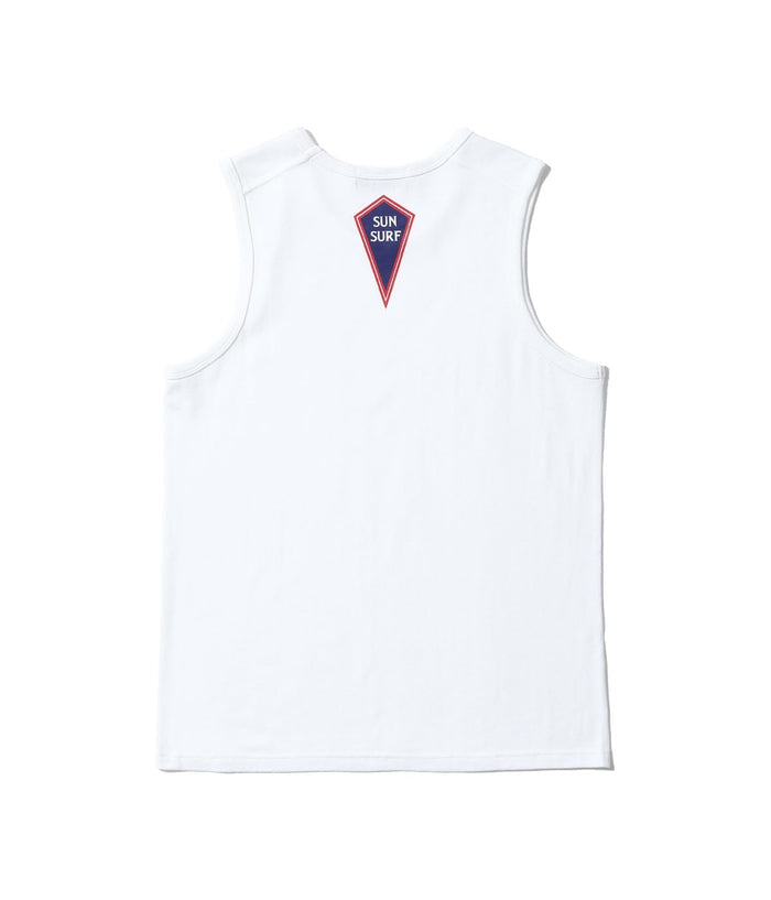 SS79571 SUNSURF COOLMAX® TANKTOP - OFF WHITE