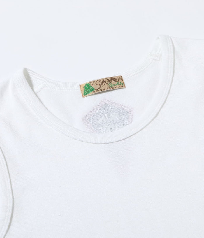 SS79571 SUNSURF COOLMAX® TANKTOP - OFF WHITE
