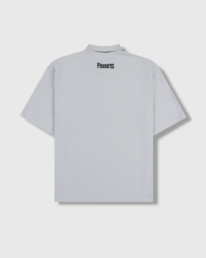 STEEL REVIVAL BOXY POLO - STEEL
