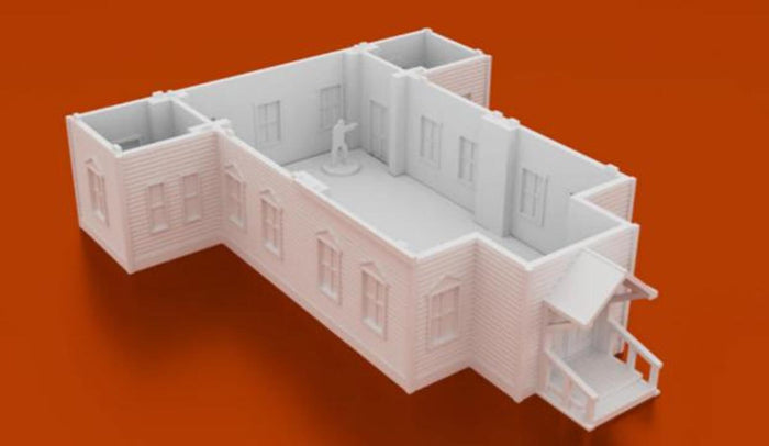 Suburbia St Gabriel's Church – Modern City Building for MCP, Fallout, TWD – Corvus Games Terrain