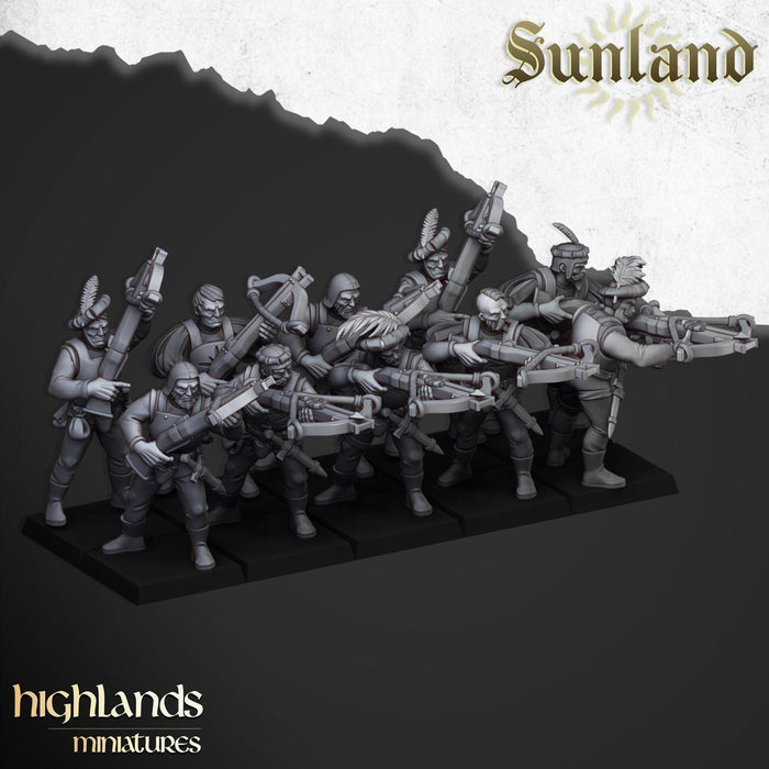 Sunland crossbowman | Highland Miniatures