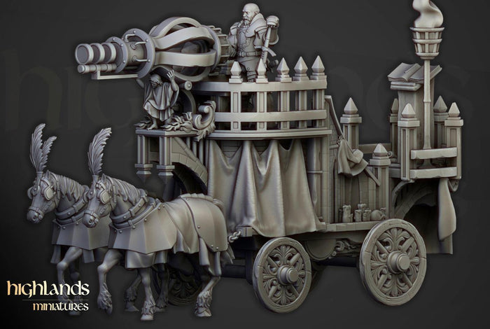 Sunland Imperial Arcane Cannon | Highland Miniatures