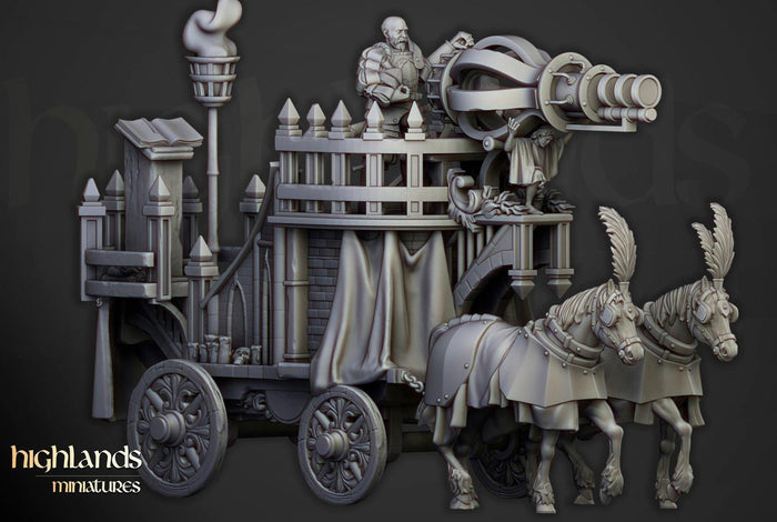 Sunland Imperial Arcane Cannon | Highland Miniatures