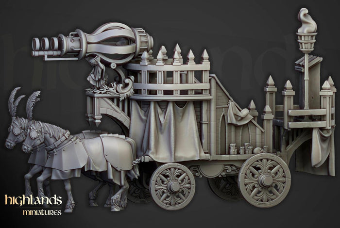 Sunland Imperial Arcane Cannon | Highland Miniatures