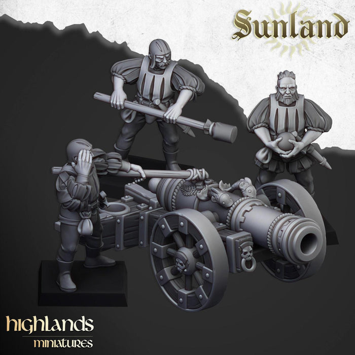 Sunland Imperial Artillery | Highlands miniatures