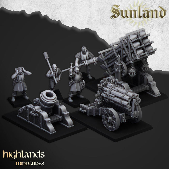 Sunland Imperial Artillery | Highlands miniatures