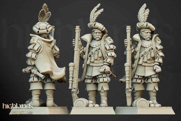Sunland imperial long shooter | Highland Miniatures