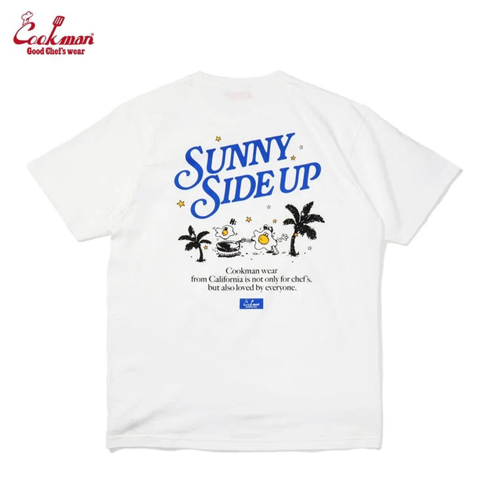SUNNY SIDE UP TEE S/S - WHITE