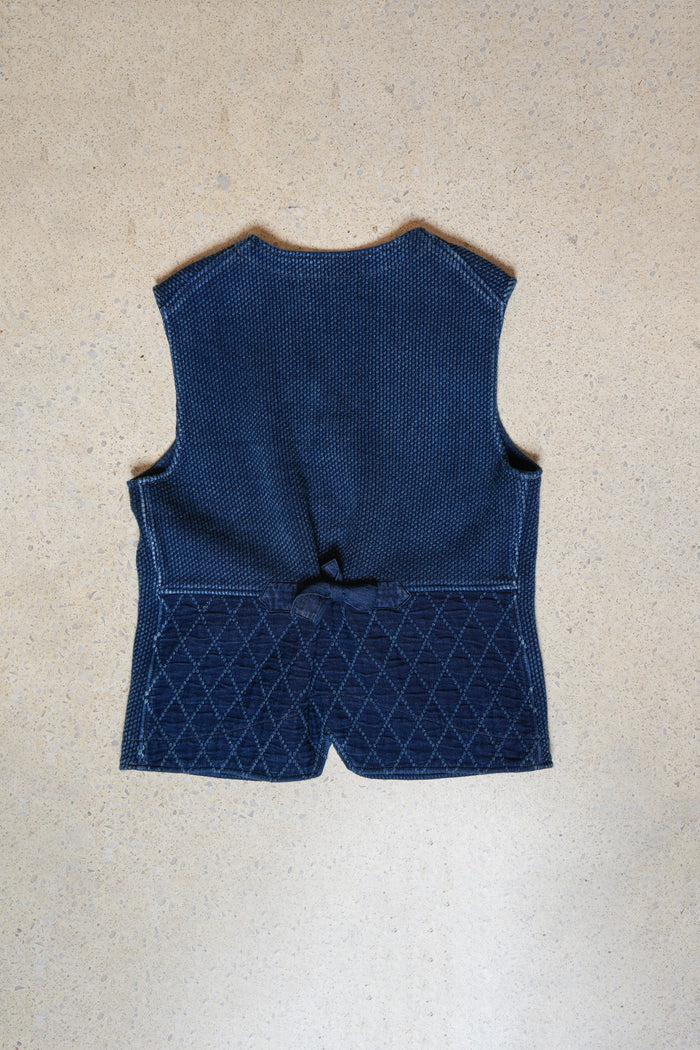SUPER KENDO&SASHIKO VEST - INDIGO