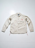 SWCPS22-HB Shawl collar L/S Shirt - OATMEAL