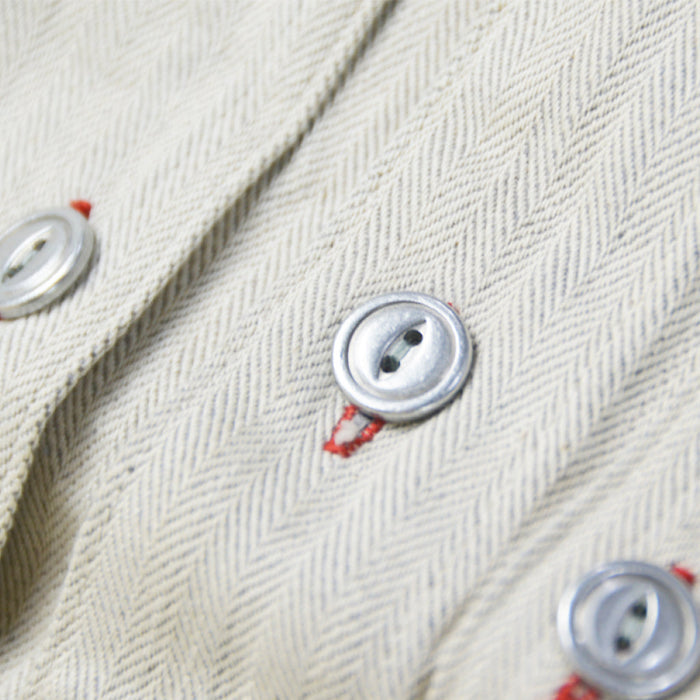 SWCPS22-HB Shawl collar L/S Shirt - OATMEAL