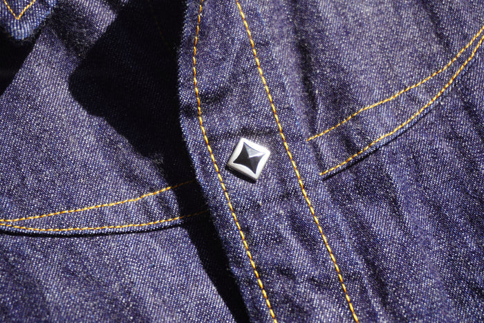 SWD-L02 Denim Western Shirt - INDIGO