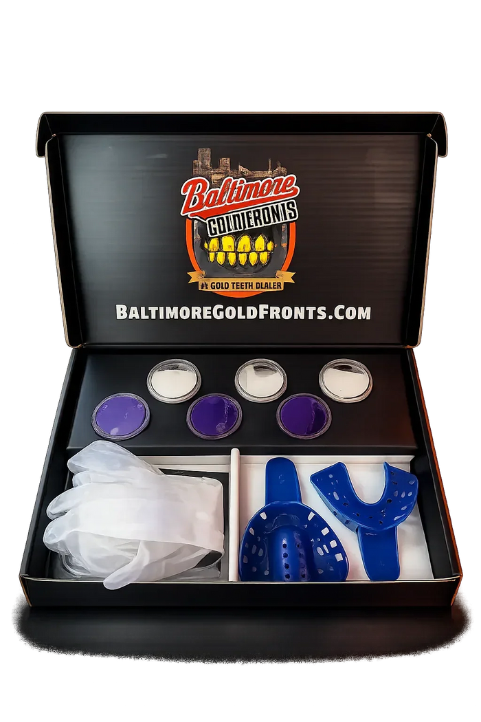 Teeth Impression Home Mold Kits Shipping Included Both Ways Free With Grillz Purchase