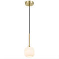 Telbix Bobo G9 1 Light Pendant Antique Gold | The Blue Space