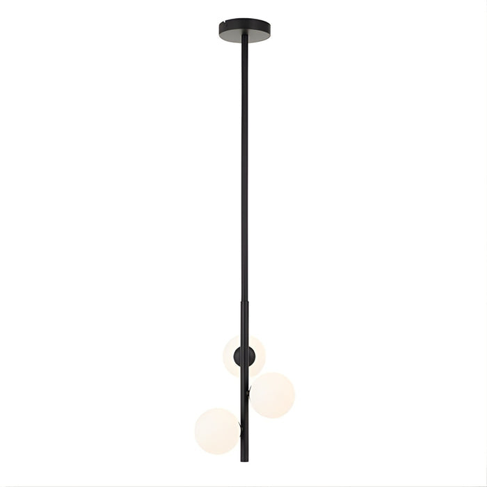 Telbix Moran G9 3 Light Pendant Black Online at the Blue Space