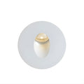 Telbix Snap 3W LED Round Stair Light Natural White Finish - The Blue Space