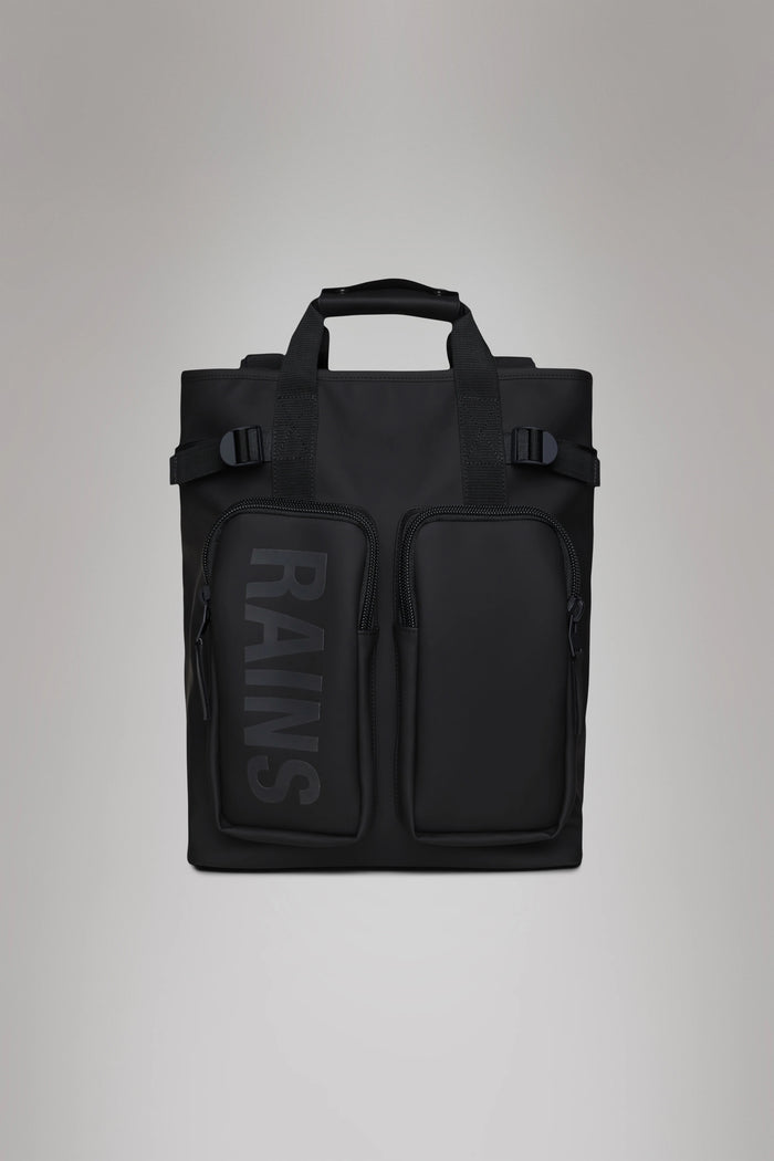 Texel Tote Backpack - BLACK