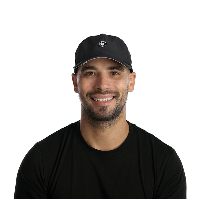 The model-image of the Melin Legend Coral Gardeners Hydro hat in Black