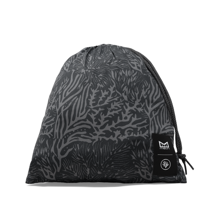The cinch bag view of the melin The Legend Coral Gardeners Hydro  Vintage Fit in  Black