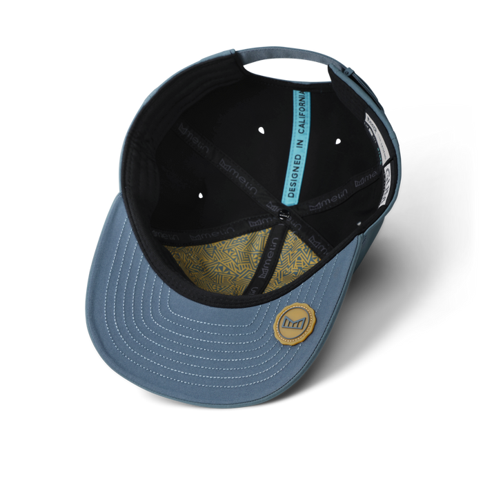 melin The Legend Hydro Blue Stone Gum dad hat