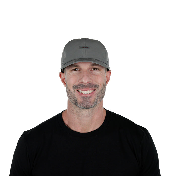 The model-image of the Melin Legend Hydro hat in Pewter