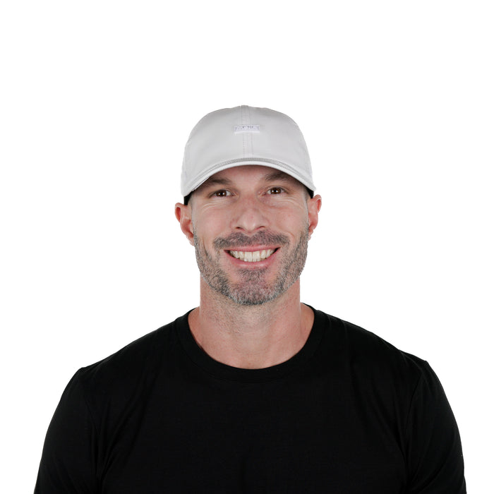 The model-image of the Melin Legend Hydro hat in White