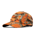 The angled view of the melin The Legend Realtree Hydro Performance Dad Hat in neo camo