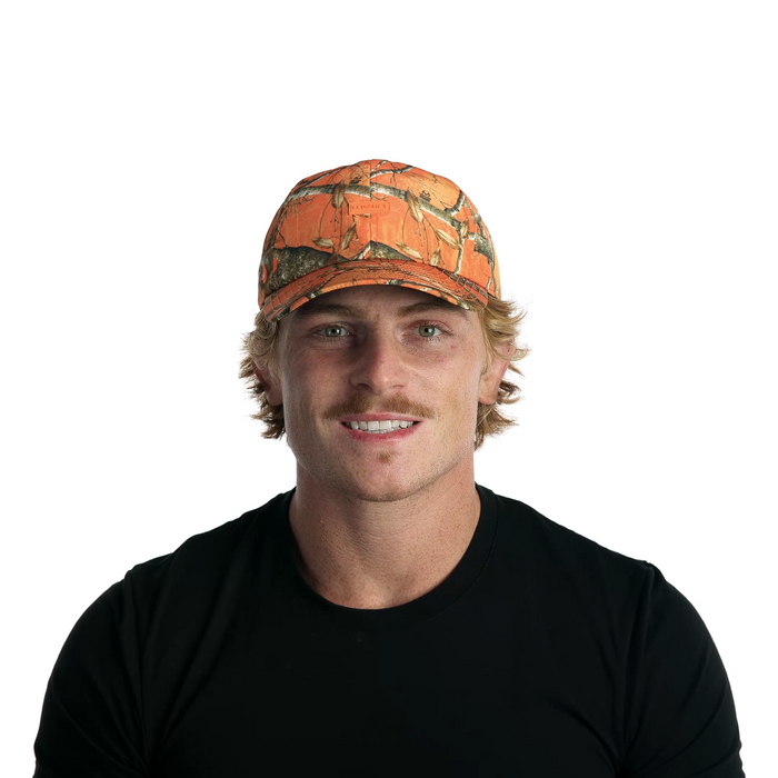 The model-image view of the melin Performance Dad Hat The Legend Realtree Hydro in Neo Camo