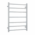 Thermorail Round 7 Bar Heated Rail 600x800 - Polished - The Blue Space