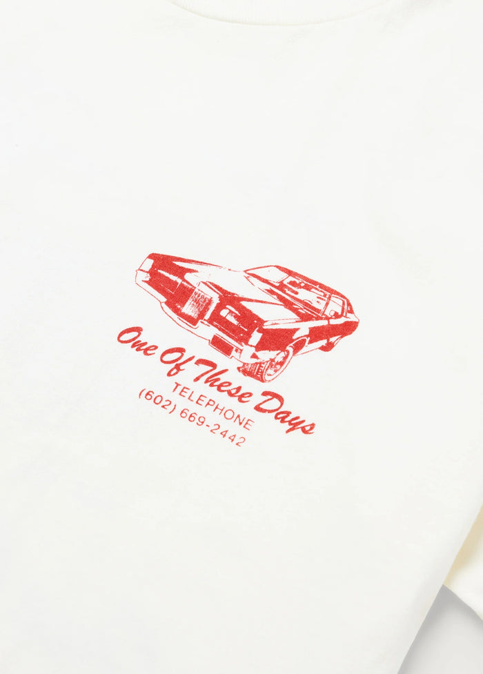 TIRE SERVICE TSHIRT - BONE
