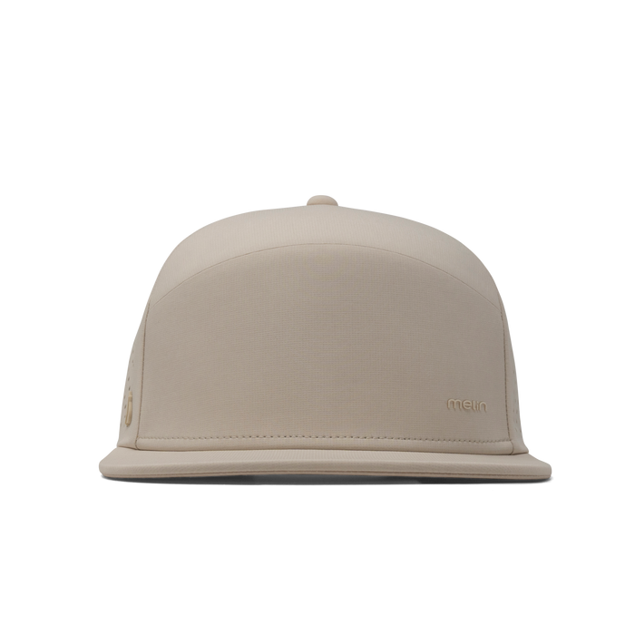 The front view of the melin Trenches Hydrolite  Horizon Fit in  Bone
