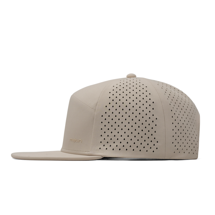 The side view of the melin Trenches Hydrolite  Horizon Fit in  Bone