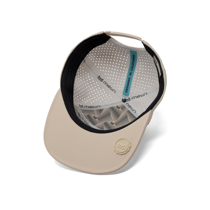 The inside view of the melin Trenches Hydrolite  Horizon Fit in  Bone