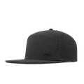 The front, angled view of the melin Trenches Hydrolite  Horizon Fit in  Heather Charcoal