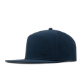The front, angled view of the melin Trenches Hydrolite  Horizon Fit in  Navy
