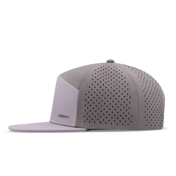 The side view of the melin Trenches Hydrolite  Horizon Fit in  Shark