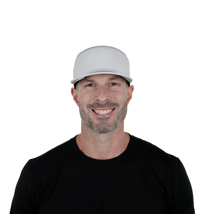 The model-image of melin's Trenches Hydrolite snapback hat in White