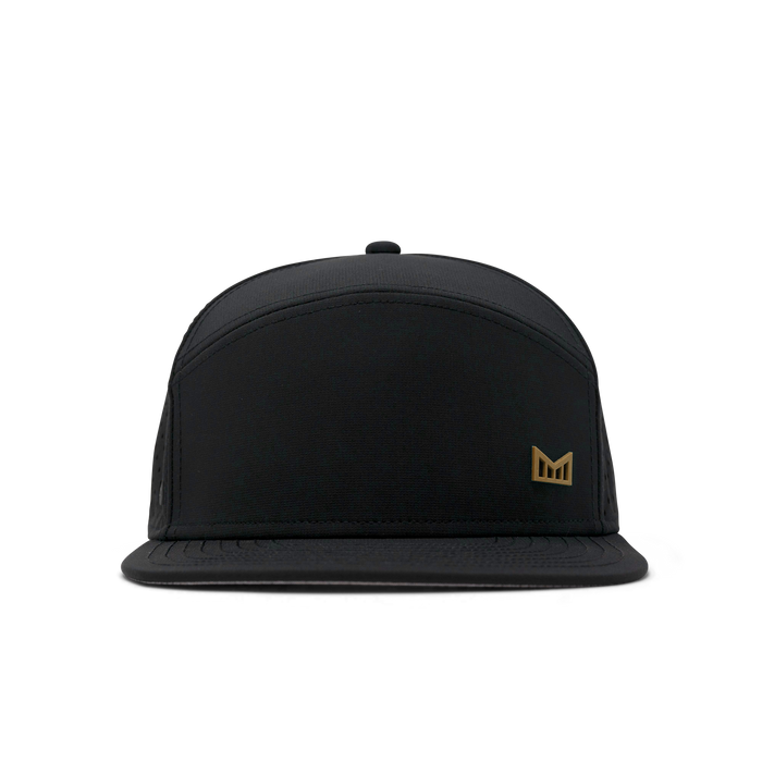The front view of melin's Trenches Icon Hydro - Black / Gum
