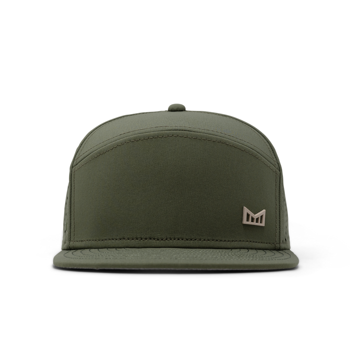 The front view of melin's Trenches Icon Hydro - Canopy / Khaki