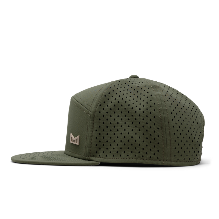 The side view of melin's Trenches Icon Hydro - Canopy / Khaki